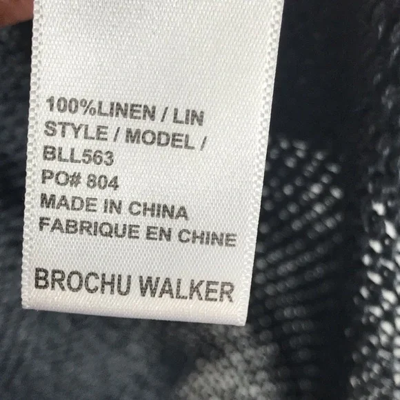 Brochu Walker Linen Knit Tunic Blueish Gra… - Picture 5 of 7